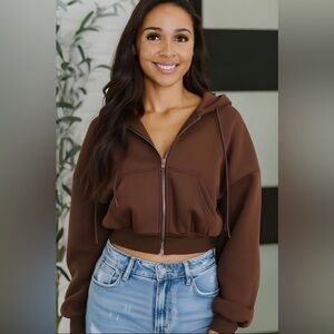 Southwest Fleece Zip Up Hoodie